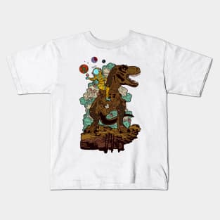 DINOSAUR STRENGTH TAROT Kids T-Shirt